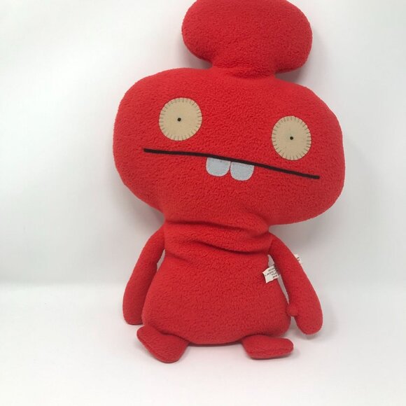 Ugly Doll Mynus Red Plush Stuffed Soft Doll Soft Toy - Picture 1 of 5